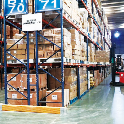 B27 Kerb Curved Barriers Rack End Guard Racking upright Protector safety barrier Anti-Collision Guardrails