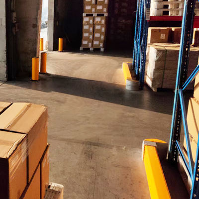 B27 Kerb Curved Barriers Rack End Guard Racking upright Protector safety barrier Anti-Collision Guardrails