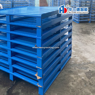 Special steel pallets for chemicals barrel Iron Pallet Metal Pallets for ASRS
