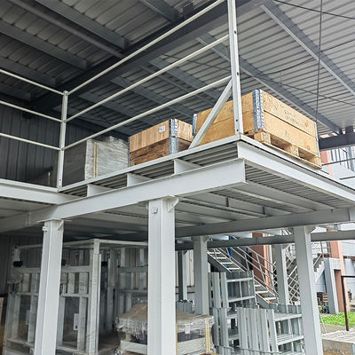 A21: Mezzanine Floor Platform Steel Structure Platform Steel Platform Mezzanine Building