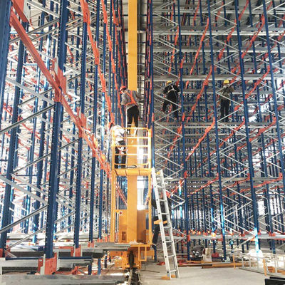 B11 Logistic Inventory Pallet Rack Warehouse Stacker Crane Automation System Asrs with Selective Storage Racking